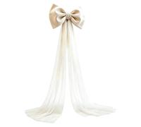 Nœud de Cime de Sapin de Noël Ruban Mesh Décoratif Rustique Réutilisable | Nœud Décoratif Arrière-Plan Pour Maison Mariage Fiançailles Arche Événements Banquets Shower