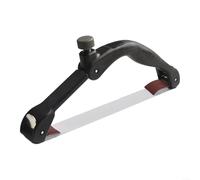 Nœud de ponçage réglable avec bande abrasive, support de papier de verre portable pour meuler et polir le bois, le métal, les surfaces automobiles, poignée ABS, 25 mm de large, 6 m