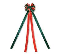 Nœud de sapin de Noël - Décoration de sapin de Noël pratique pour la maison, l'intérieur et l'extérieur, les festivals, la décoration d'hiver