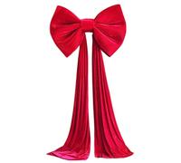 Nœud de Sapin de Noël, très Grands nœuds Rouges Noël pour la Maison, Les décorations Sapin, Les couronnes, Les Murs, Les fêtes, Les Vacances. Nœuds Rouges pour