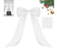 Nœud Décoratif Géant Pour Décoration D'arbre De Noël, Élégant, Festif, Susp