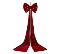Nœud décoratif réutilisable pour sapin de Noël - 50,8 x 200,9 cm | Décorations de Noël géantes réutilisables pour la maison, mariage, fiançailles, arche de mariée, banquet, fête d'enfants