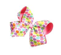 Nœud papillon coloré à thème Grande Barrette à cheveux pour enfants et femmes Thème de vacances Accessoires de coiffure