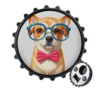 Nœud papillon doux pour animal de compagnie, décapsuleur magnétique surdimensionné, outil de cuisine peu encombrant, décapsuleur amusant et aimant de réfrigérateur pour camping, voyage, camping