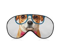 Nœud papillon doux pour chien - Masque de sommeil surdimensionné - Bloque la lumière - Confortable et doux - Avec bande élastique - Convient pour les hommes et les femmes - Convient pour les voyages