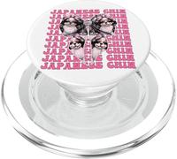 Nœud Papillon Japonais Rose pour Fille PopSockets PopGrip pour MagSafe