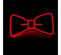 Nœud papillon lumineux pour homme - Noeud papillon lumineux à LED dans le noir - Avec 3 modes de flash - Nœud papillon lumineux réglable - Nœud papillon LED clignotant - Pour fête, bar, cosplay, Noël,