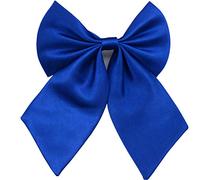 Nœud papillon pré-noué japonais pour femme pour uniforme d'écolière, nœud papillon kawaii pour cosplay/anime JK décoration WB1, bleu marine, taille unique