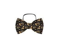 Nœud Papillon - Réveillon - 12 cm - Élastique Noir - Ambiance Festive