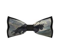 Nœud papillon Viking à cheval Death Dealer pour homme, nœud papillon de smoking réglable pour adulte