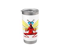 Nœud papillon yoga Gobelet isotherme en acier inoxydable double paroi