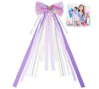 Nœud pour sac d'école pour fille - Décoration - Grand nœud de sac à sucre - 60 x 20 cm - Flocon de neige - Ruban pour décorations d'artisanat, emballages cadeaux, décorations d'entrée (style 1)