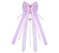 Nœud pour sac d'école pour fille - Décoration - Grand nœud de sac à sucre - 60 x 20 cm - Flocon de neige - Ruban pour décorations d'artisanat, emballages cadeaux, décorations d'entrée (style 3)