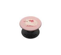 Nœud sur Un hérisson Girlie pour Filles, Adolescentes PopSockets PopGrip Adhésif