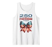 Nœud Tendance Patriotique pour 250e Anniversaire des États-Unis Débardeur