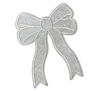 Nœud thermocollant - Patch avec nœud latéral, application décorative avec un design mignon, accessoire en tissu avec repassage facile, patch pour vêtements, article d'embellissement pour filles et fem