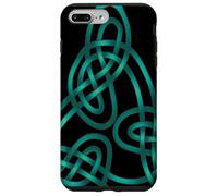 Nœud Triangle avec Fils Doubles Aqua Coque pour iPhone 7 Plus/8 Plus