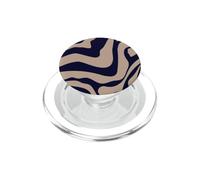 Nude Blue Wavy Vigilant PopSockets PopGrip pour MagSafe
