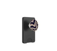 Nude Blue Wavy Vigilant PopSockets PopWallet pour MagSafe