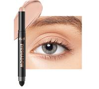 Nude Crayon Fard a Paupiere Matte, Longue Durée Waterproof, Pivotant Bâton Ombre a Paupiere, Smooth Texture Fards à Paupières Crème, Hight Pigmenté Facile à Utiliser, Avec Pinceau Maquillage Femme-05