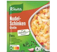 Nudel Schinken Gratin - Assaisonnement Allemagne pour une préparation Rapide Sans Additifs, saveur Gratin de pâtes au jambon - 2 portions - Compatible avec Knorr Fix - 32g