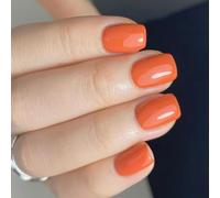 Nudes Appuyez Sur Des Ongles Carrés Faux Bâtons Brillant Couvertures Complètes De Fausses Collets Acryliques Pour Bâton Pour Femmes Sur Clou