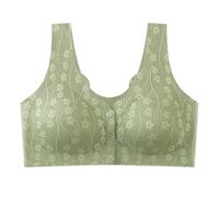 Nudes Paris ConfortLift Dentelle - Ouverture Avant Soutien-Gorge Post-opératoire sans Armatures avec Fermeture Devant - Brassière de Sport et Yoga