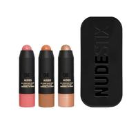 Nudestix Roses N' Honey Nudes Lot de 3 rouges à lèvres Bohême Rose Bondi Bae, Hey Honey