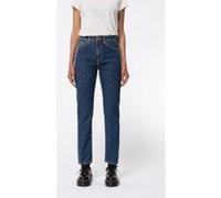 Nudie Jeans Breezy Britt Dark Stellar Dark Blue Taille: W25L32 | Pantalons slim Outlet | Femme | Bleu