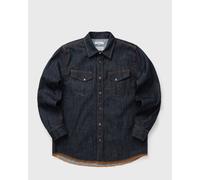 Nudie Jeans Gunnar Denim Shirt Dry Streaky men Longsleeves blue taille: S