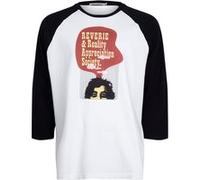 Nudie Jeans Joey Reverie And Reality Chalk White Taille: M | T-shirts avec imprimés Outlet | Homme | Blanche