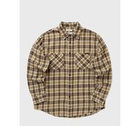 Nudie Jeans Julian Worker Shirt Check men Longsleeves brown taille: M