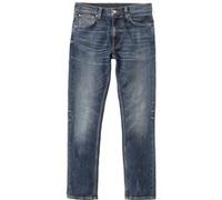 Nudie Jeans Lean Dean Blue Shelter Taille: W26L34 | Jeans droits Outlet | Homme | Bleu