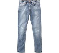 Nudie Jeans Lean Dean Indigo Mountain Taille: W24L36 | Jeans droits Outlet | Homme | Bleu
