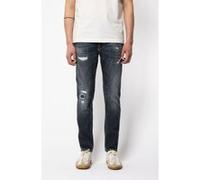 Nudie Jeans Lean Dean Loving Rip Blue Taille: W24L28 | Jeans slim Outlet | Homme | Bleu