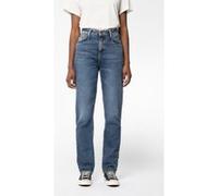 Nudie Jeans Lofty Lo Far Out Mid Blue Taille: W26L30 | Jeans droits Outlet | Femme | Bleu