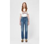 Nudie Jeans Lofty Lo Indigo Illusion Mid Blue Taille: W27L30 | Jeans Outlet | Femme | Bleu