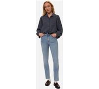 Nudie Jeans Mellow Mae Bluebird Blue Taille: W31L30 | Pantalons slim Outlet | Femme | Bleu
