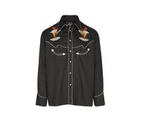 NUDIE JEANS Nom du produit : Hemd GONZO WESTERN noir | S