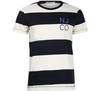 Nudie Jeans Roy Block Stripe Taille: S | T-shirts avec imprimés Outlet | Homme