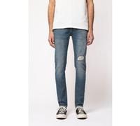 Nudie Jeans Tight Terry Broken Skies Blue Taille: W24L28 | Jeans slim Outlet | Homme | Bleu