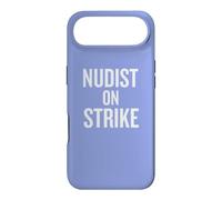 Nudist on Strike Party Clubbing Humor Coque pour iPhone Air