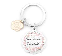 Nudoraw Cadeau Mamie Fete des Grands Meres Porte Clef Idee Cadeau Mamie Original Cadeaux Grand Mere Anniversaire Amour Merci Cadeaux pour Mamies Mamy Grand Mère Saint Valentin Noel Bonne Fete Mamies