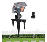 Nudorpn Arroseur de jardin | Arroseur de jardin rotatif automatique | Arroseur tour automatique pour arroser les installations extérieures du parc et de la cour