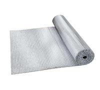 Nudorpn Bloqueur de chaleur pour fenêtre - Film isolant thermique double face - Isolation en feuille d'aluminium et film à bulles - Pour les toits des camping-cars, camions, véhicules à moteur et