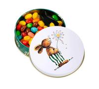 Nudorpn Boîtes cadeaux pour bonbons | Lapin de Pâques Boîte de rangement en fer blanc - Boîte à goûter de Pâques | Pour aliments, famille, amis, adultes, enfants, hommes, femmes, vacances et vie