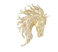 Nudorpn Broches Pour Les Femmes,Design Drôle De Tête De Cheval - Broches Animales Et Épingle À Robe - Pour Hommes Femmes Garçons Jeunes Adolescents Époux Épouse Fils Fille Famille Et Amis