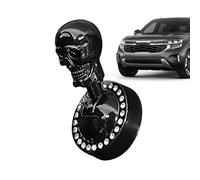 Nudorpn Car Push-to-Start Rocker Lever, Skull-Shaped One-Button Starter Decorative Cap, Funny Car Starter Button, Universal Cars Joystick Starters for Trucks RVs Boat
