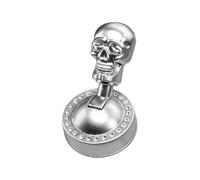 Nudorpn Car Push-to-Start Rocker Lever, Skull-Shaped One-Button Starter Decorative Cap, Funny Car Starter Button, Universal Cars Joystick Starters for Trucks RVs Boat