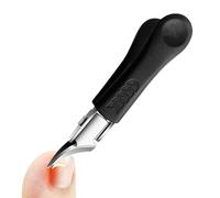 Nudorpn Ciseaux à ongles incurvés | Ciseaux de manucure, outil de manucure avec large de coupe pour la maison, les voyages